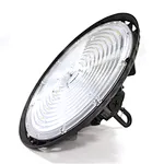 Commercial UFO Aluminum High Bay Light 150/200/240W IP65 ETL DLC Certified 0-10V Dimmable 50000 Hours Lifespan Industrial