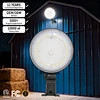 50W-90W Flood Barn Light DLC ETL Photocell Sensor Wall Arm Mounted LED Security Light for Garden Backyard Aluminum Cylinder