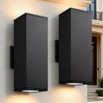 IP65 LED Outdoor Wall Light Dual-Head Exterior Wall up and Down Outdoor Corridor Staircase Column Villa Garden Waterproof
