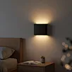 8 Inch ETL DLC Certified IP65 Aluminum Up/Down Illuminate 25W Smart LED Wall Lamp for Smart Home Hotel Bedroom Lighting