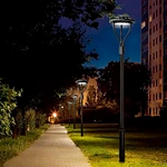 Competitive Price Photocell Dimmable IP65 Waterproof Outdoor Garden Pole Light LED Post Top Lights for Street Lights