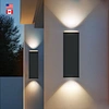 Modern Decorative Square Aluminum IP65 Waterproof Outdoor LED Wall Lamp for Garden and Home Use