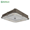 ETL Certified LED Canopy Light 120W 15600LM SMD 2835 120 Beam Angle Die-Cast Aluminum Shell IP65 Waterproof Anti-Glare 5-Year