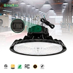 Factory Warehouse 150W 200W 240W UFO High Bay for LED Lights Industrial Outdoor Waterproof 3CCT Reflect Aluminum Body IP65