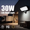Hot Sale Factory Price 30W 20W 10W Switchable Wattage 3CCT Tunable LED Flood Light IP65 Outdoor Lighting with PC Lens