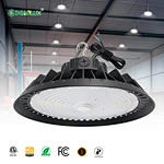Industrial 240W IP65 Aluminum 3000K/4000K/5000K Sensor Remote Control 5-Year Warranty UFO High Bay Light for Workshop Factory