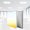 Commercial 2x2 FT LED Flat Panel 40W 5CCT Back-lit Die-cast Aluminum IP44 Rated Dimmable Ceiling Light 5-Year Warranty for