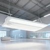 High Quality Industrial Pendant Linear Light Die-cast Aluminum 300W 3CCT 135LM/W High Efficiency Indoor LED Linear High Bay
