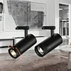 Dimmable 10W 20W 30W Zoomable LED Magnetic Track Lights High CRI COB Track Lighting for Jewelry Cabinet Display Museum