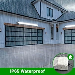 Led Vapor Light 2FT Dust-free Outdoor IP65 Waterproof 24-18-12W Adjustable 3CCT Led Triproof Light for Office Factory and Farm