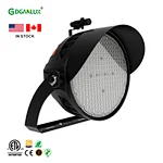 Commercial IP67 Outdoor Stadium Flood Lights High Luminous Efficiency Aluminium AC100-277V Cob 6500K/4000K ETL Light CRI80