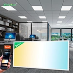 1200x600MM Led Panel square 2700K-6500K 3Color Watts Adjustable Aluminum White Frame Back Project Led Panel Light for Hospital
