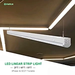 Modern Design IP44 Indoor 2FT 135LM/W 5-Year Warranty Aluminum LED Linear Strip Light for Office Supermarket Showcase Lighting