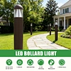 Super Bright Professional 24W AC IP65 Waterproof Aluminum LED Bollard Lamp for Outdoor Garden Decor Road Lawn Landscape Lighting