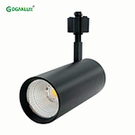 30W Modern Track Light with 90Ra 90LM/W 5CCT COB Chip Power Tunable 90LM/W Ceiling Light for Indoor Showrooms DLC ETL Listed