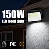 Triac Dimmable 150W-120W-90W Adjustable LED Flood Light DIP Switch 3CCT Adjustable  IP65 Outdoor Warehouse Lighting