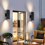 Modern Design Wall Lamp up and Down 20w 25w 5CCT Waterproof IP65 ETL List Outdoor LED Wall Light for Porch Garden