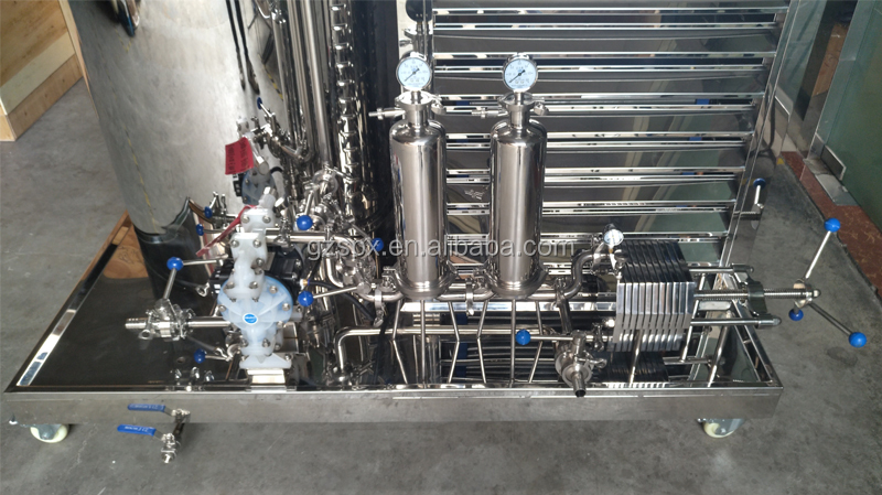 Hot sale 2024 Sipuxin new design 100L perfume cooling filter making equipment