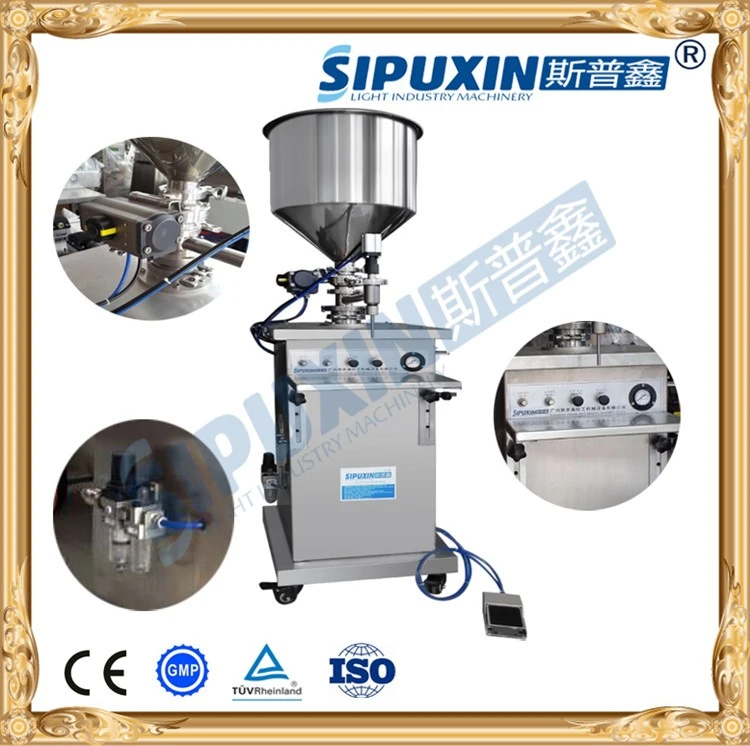 semi-auto granula filling machine