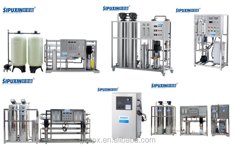 Sipuxin Reverse Osmosis UV Sterilizer Ozone Generator RO Drinking Water Treatment Machine