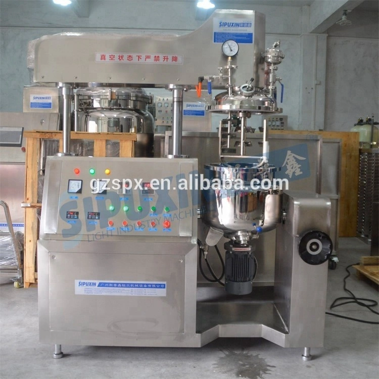 30L Vacuum homogenizing machine with bottom homogenizer (14)