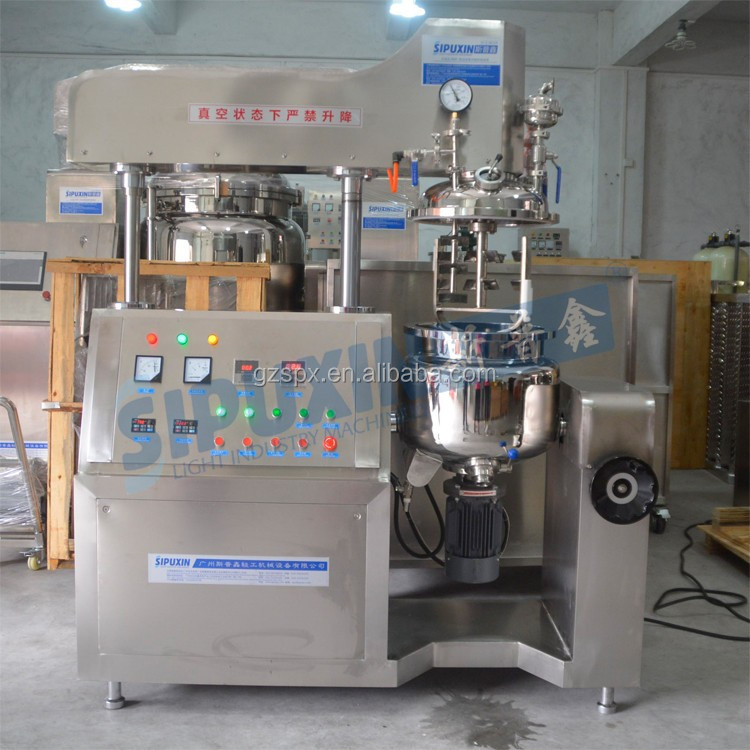 30L Vacuum homogenizing machine with bottom homogenizer (14)