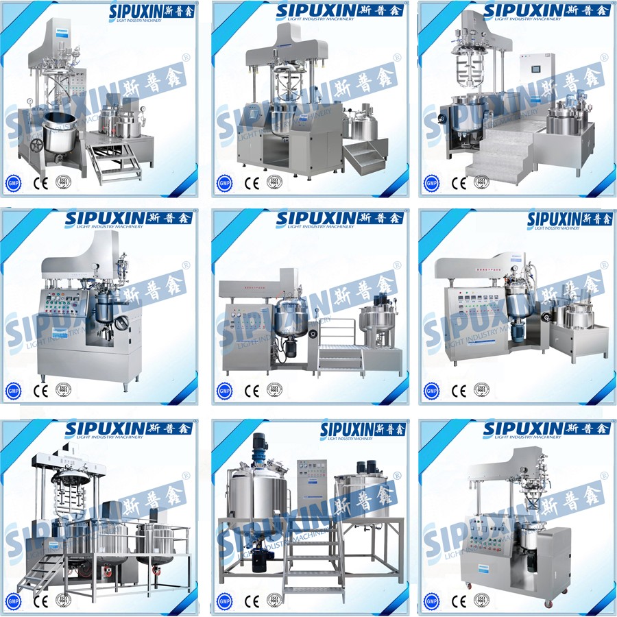 vacuum homogenizer emulsifier machine