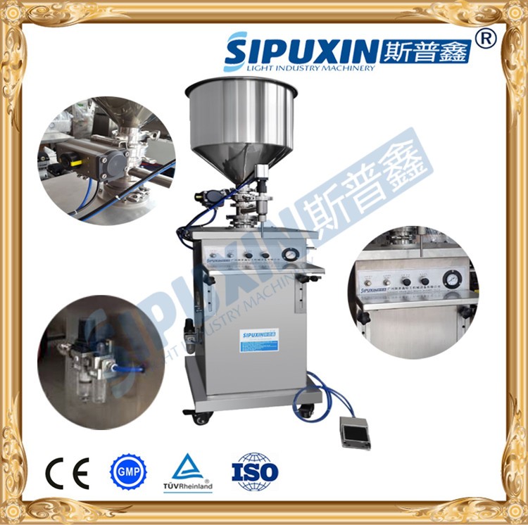 semi-auto granula filling machine
