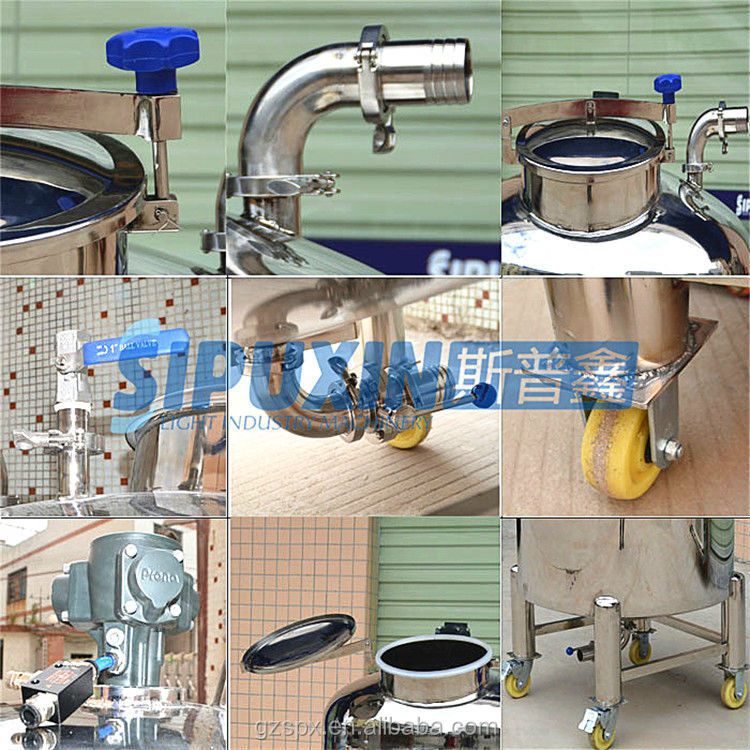 Perfume storage tank details