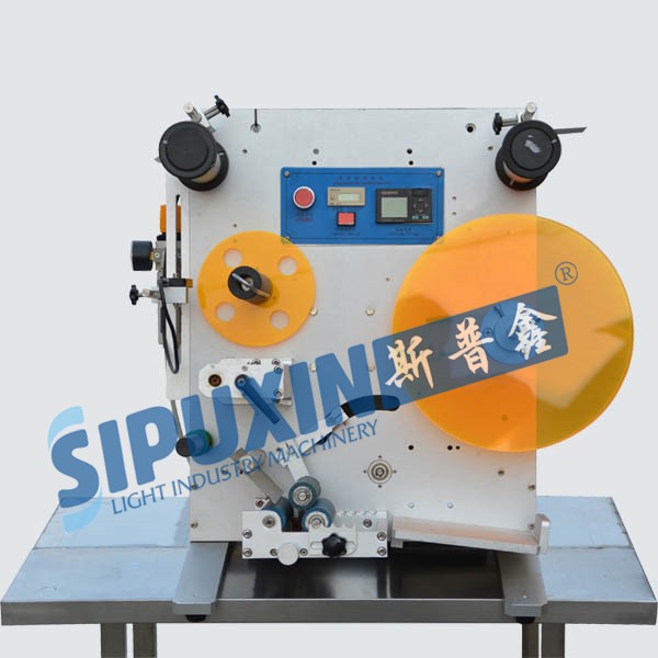 SPX-semi automatic round bottle labeling machine