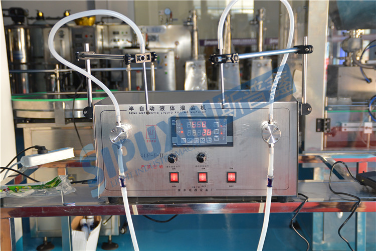 two nozzles water filling machine