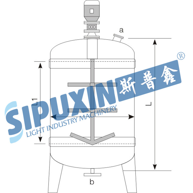 PP mixer tank