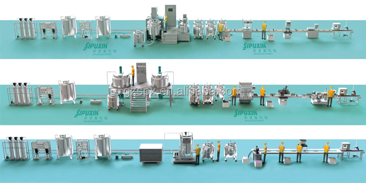 3 production lines