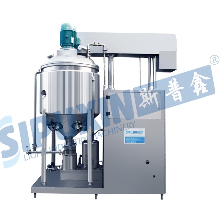 Toothpaste making machine vacuum homogenizer emulsifier machine