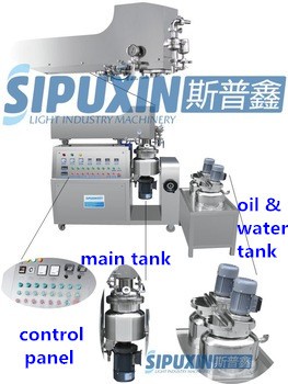 vacuum homogenizer emulsify machine