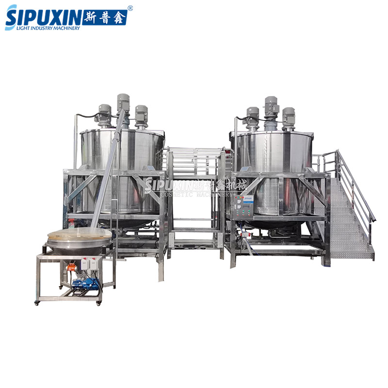 The new product 6T blending mixer is used in liquid detergent and shampoo