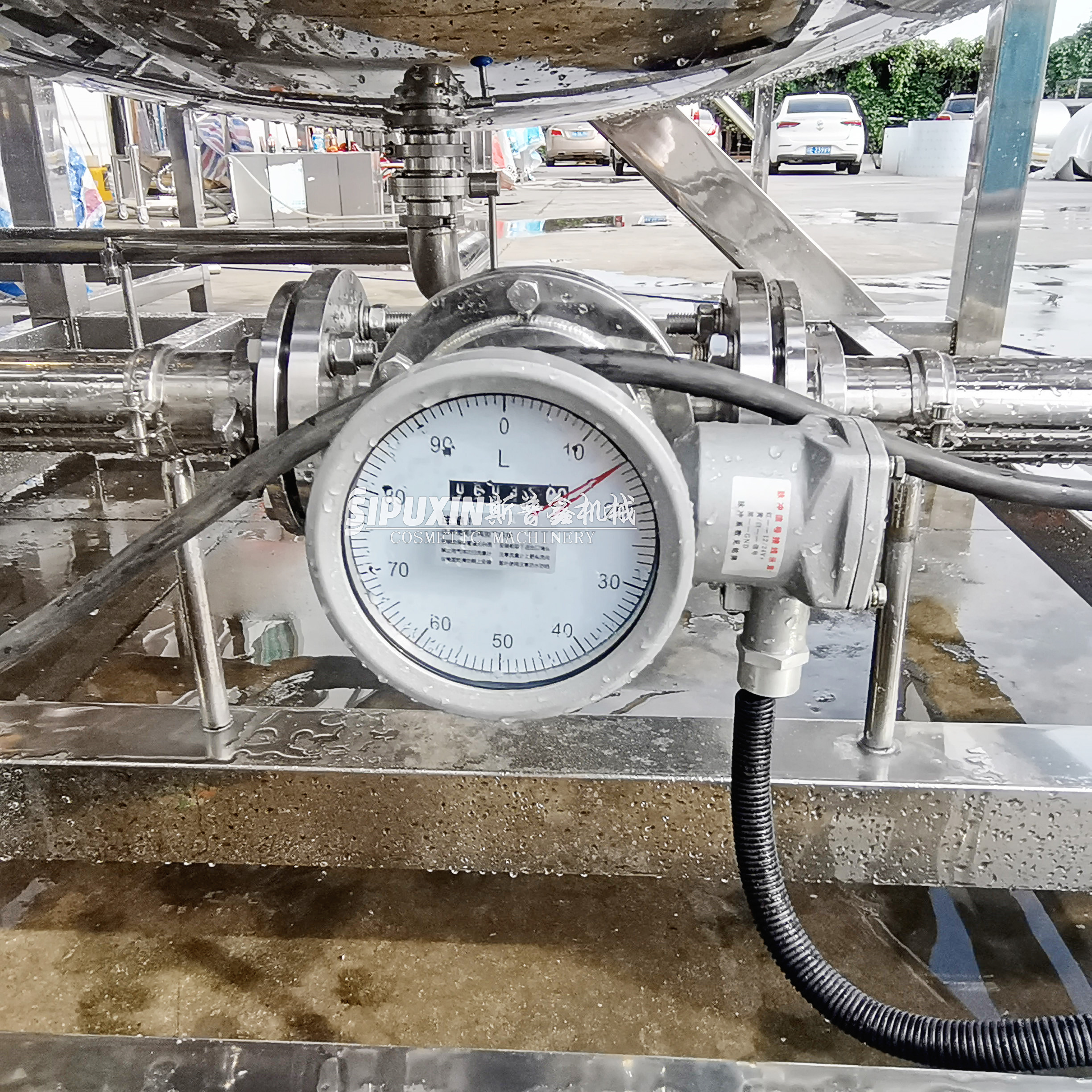 The new product 6T blending mixer is used in liquid detergent and shampoo