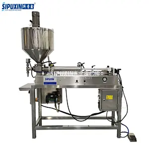 Semi-auto Stainless Steel Pneumatic  Wax Heating Filling Machine