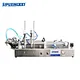 Horizontal auto Suction Filling Machine Piston Liquid Bottle Filling Machine