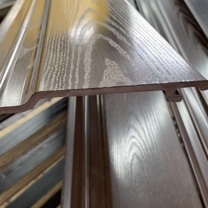 Wood composite interior fluted panels wpc wall panel