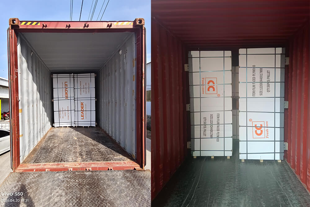construction OSB board packaging
