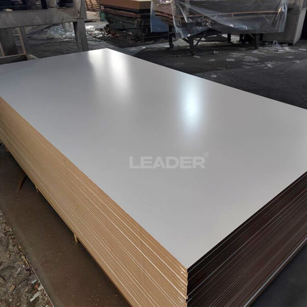 MDF Double sided white matte