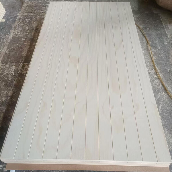 Slotted Plywood Pine Grooved Plywood
