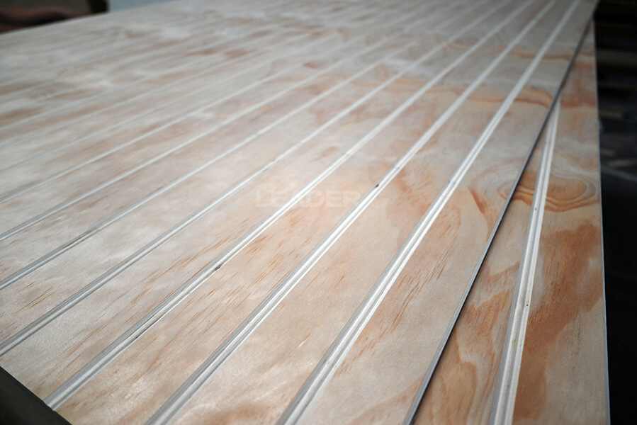 Slotted Pine Plywood factory
