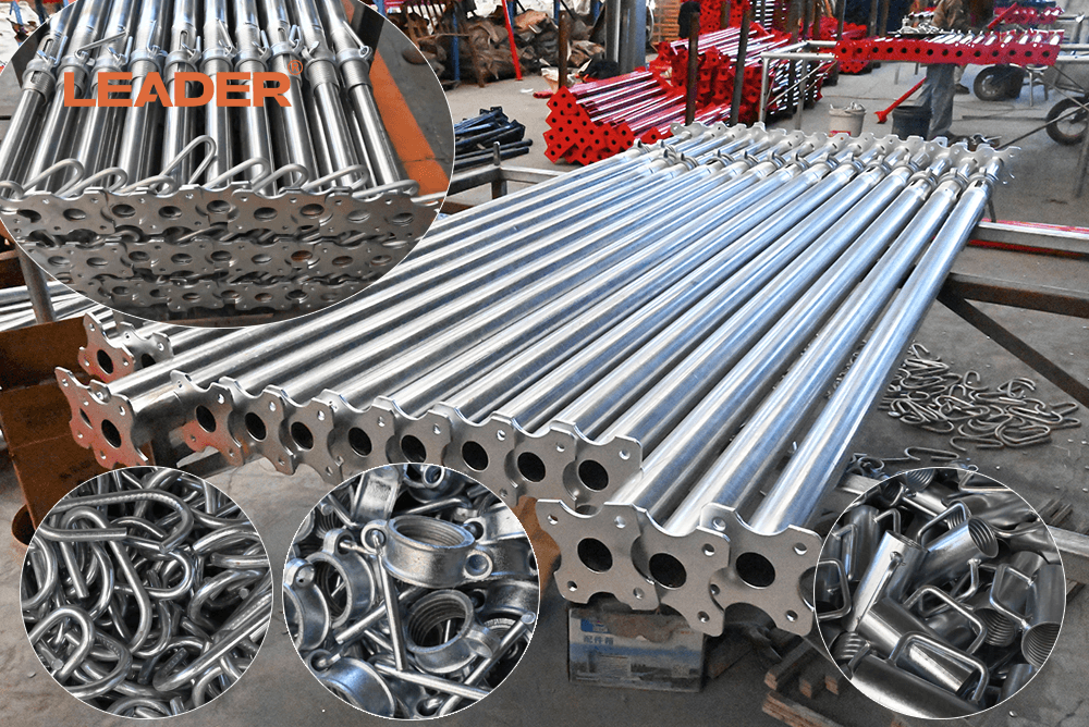 Scaffolding components