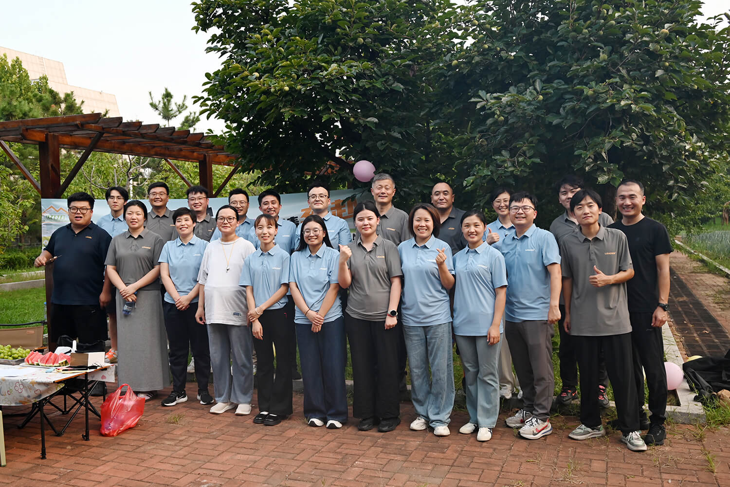 LUJU Team Fun Balloon Clamping & Watermelon Joy on Aug 15