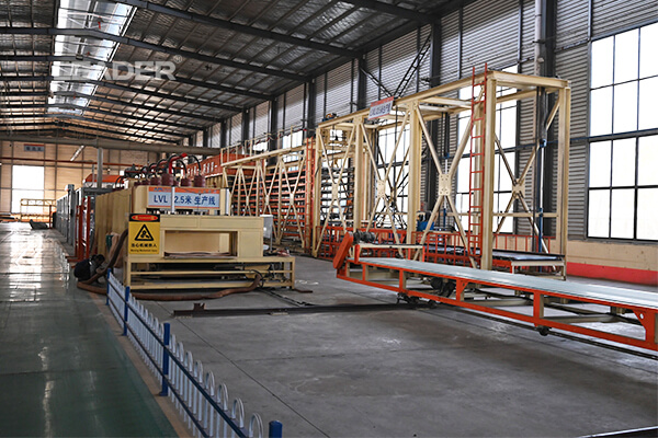 production workshop for Structural LVL