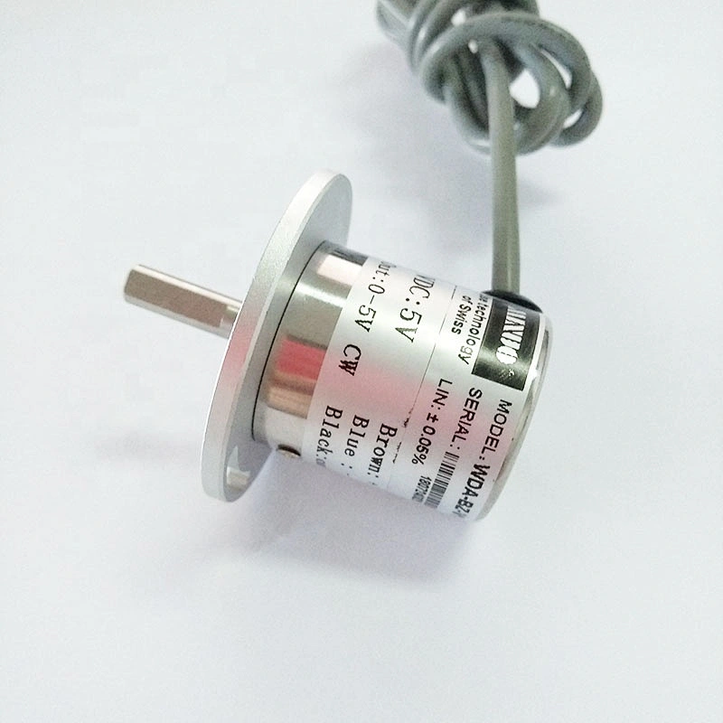 WDA-BZ-A-360 hall type contactless rotary sensor Magnetic Sensor Usage linear hall effect sensor