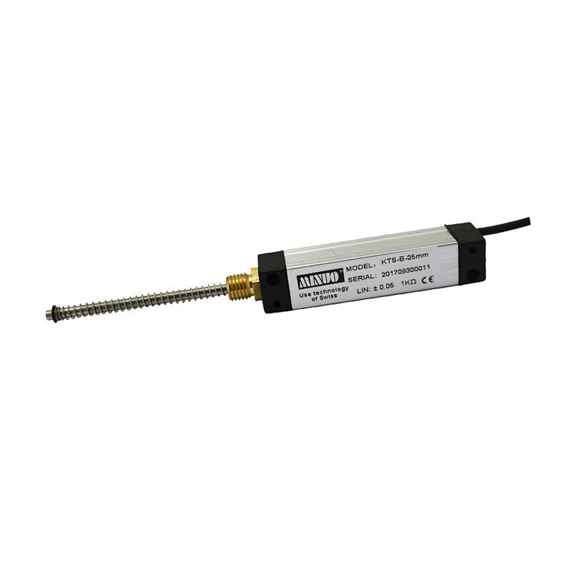 KTS-B Spring Loaded  Linear Position Sensor  resistive linear position transducer