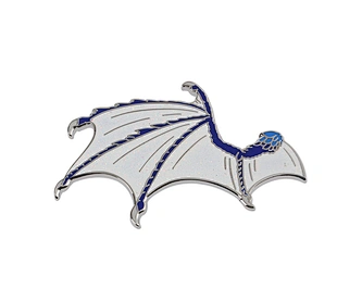 Metal Crafts Wholesale Wings Pins Gold Plated Soft & Hard Enamel Pin Custom